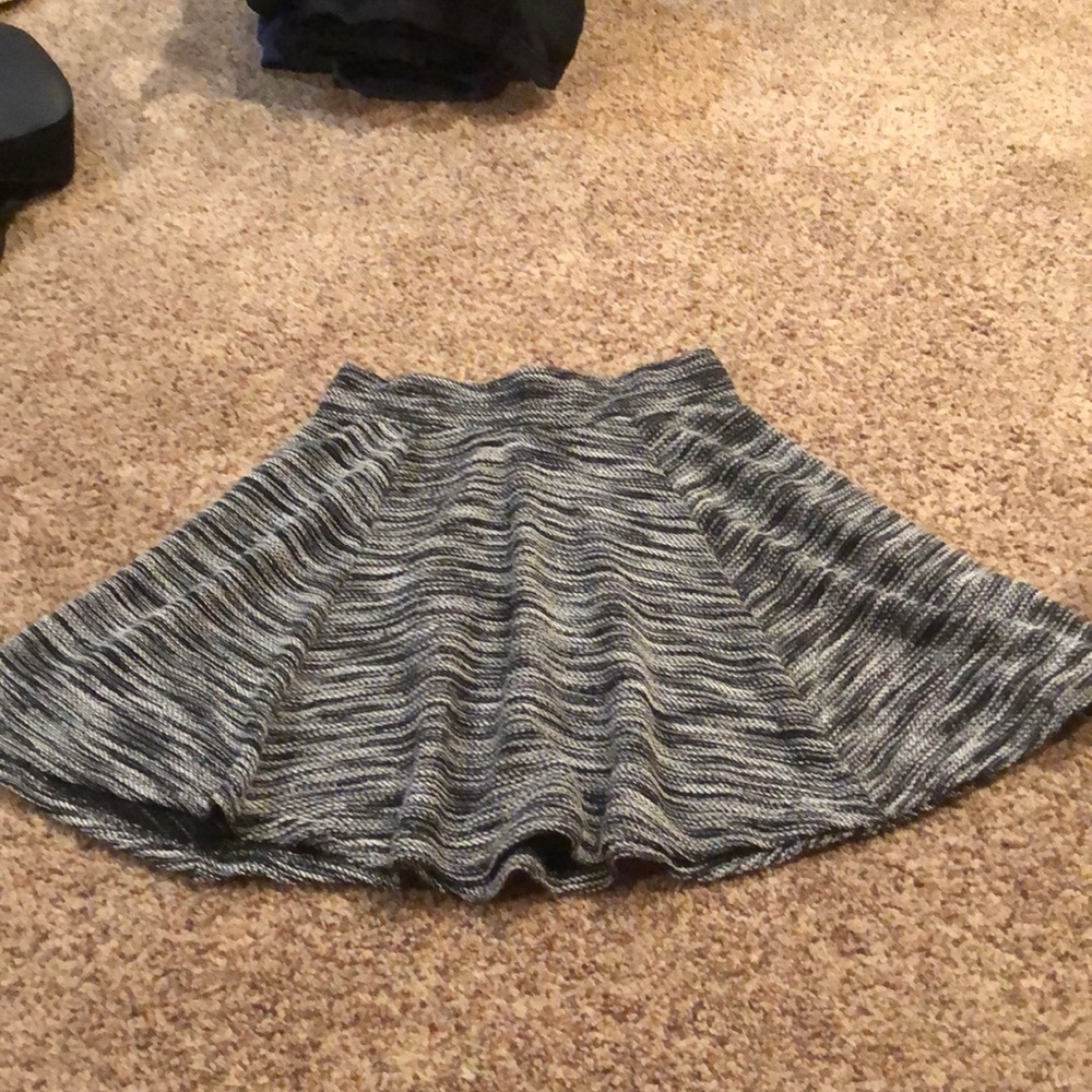 Black and White Skirt